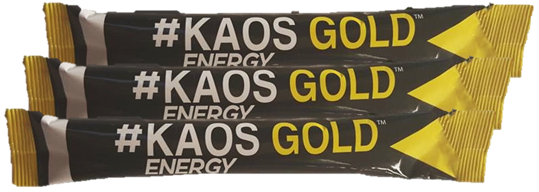 Kaos Gold a healthy alternative energy drink with no crash